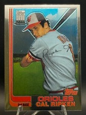 Cal Ripken 2001 Topps Traded & Rookies #T105 Chrome Baltimore Orioles HOF