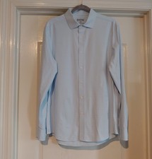 Rhone Performance Button Shirt Windowpane Plaid Stretch Travel Office L