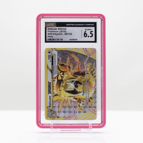 Raticate BREAK graded CGC 6.5 for sale on eBay