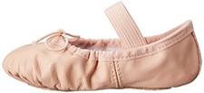 Bloch L65228 Girls Leather Dance Dansoft Ballet Slipper Size 8.5C