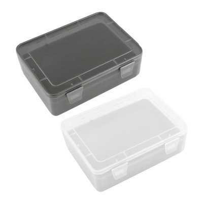 Delicate Battery Storage Solution For Cells Clear Lid ABS Material Secure Snap