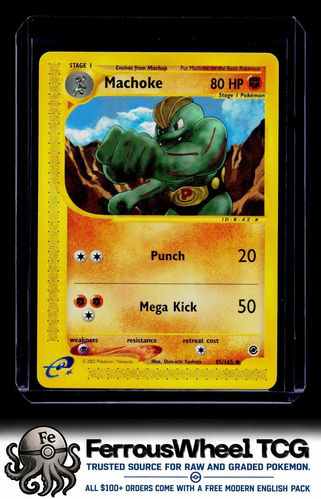 Machoke 085/165 - Expedition - (NM-/LP+)