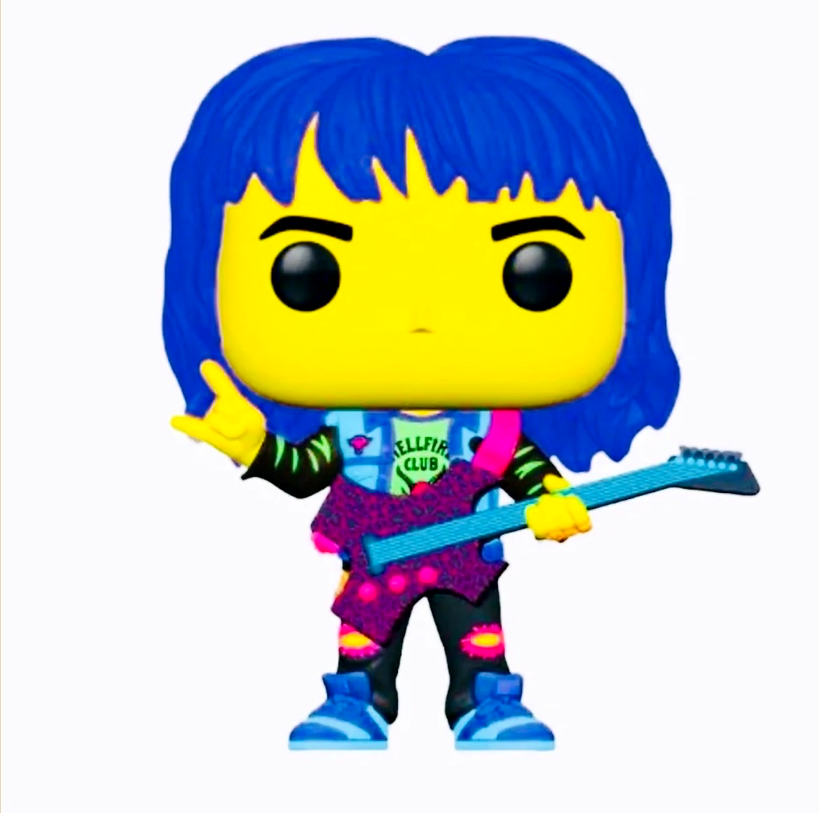 Funko Pop Stranger Things Eddie #1250 Blacklight Target Con