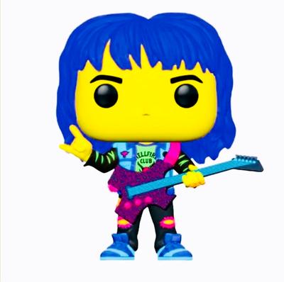 ストレンジャーシングス　エディ　レア　FUNKO POP! ブラックライト Funko Pop Stranger Things Eddie #1250 Blacklight Target Con