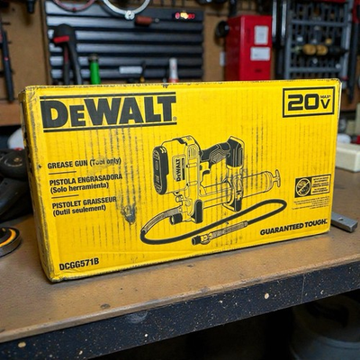 #ad DEWALT DCGG571B 20V MAX Cordless 10000 PSI Variable Speed Grease Gun Tool Only $199.99