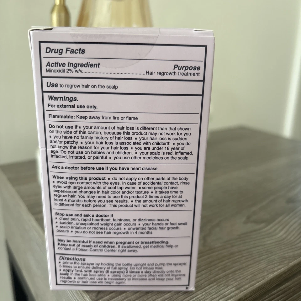 Keranique Women's Topical Solution, USP Hair Regrowth Treatment 1 Month Supply  - Image 2 of 4