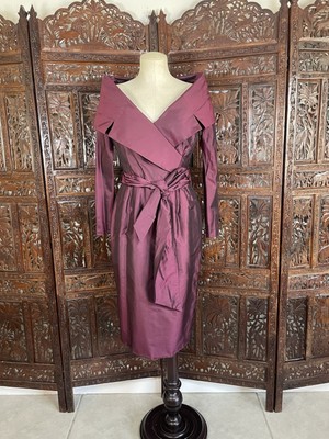 catherine regehr evening dresses V-Back Off Shoulder Alice Gown with Van Der Rohe Skirt main image 0