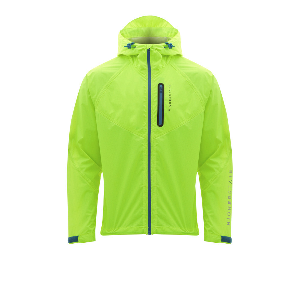 high vis waterproof running jacket