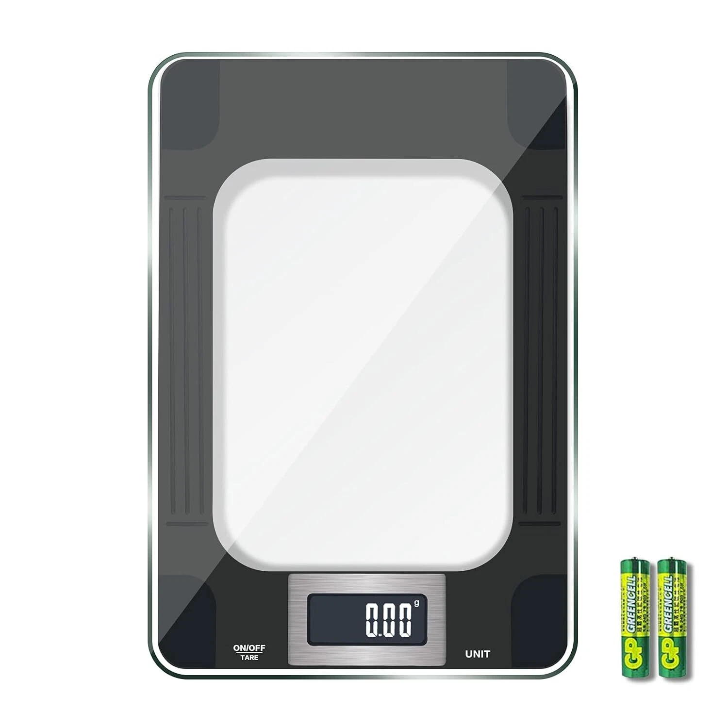 Kitchen Scale, Portable Digital Scale with Back-lit LCD Timer, Digital Wet