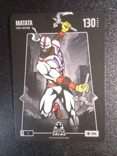 Bo Jackson Battle Arena Matata Steel Ronald Acuna Jr. card #6