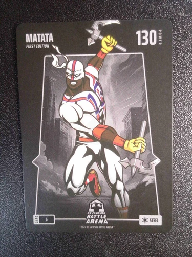 Bo Jackson Battle Arena Matata Steel Ronald Acuna Jr. card #6