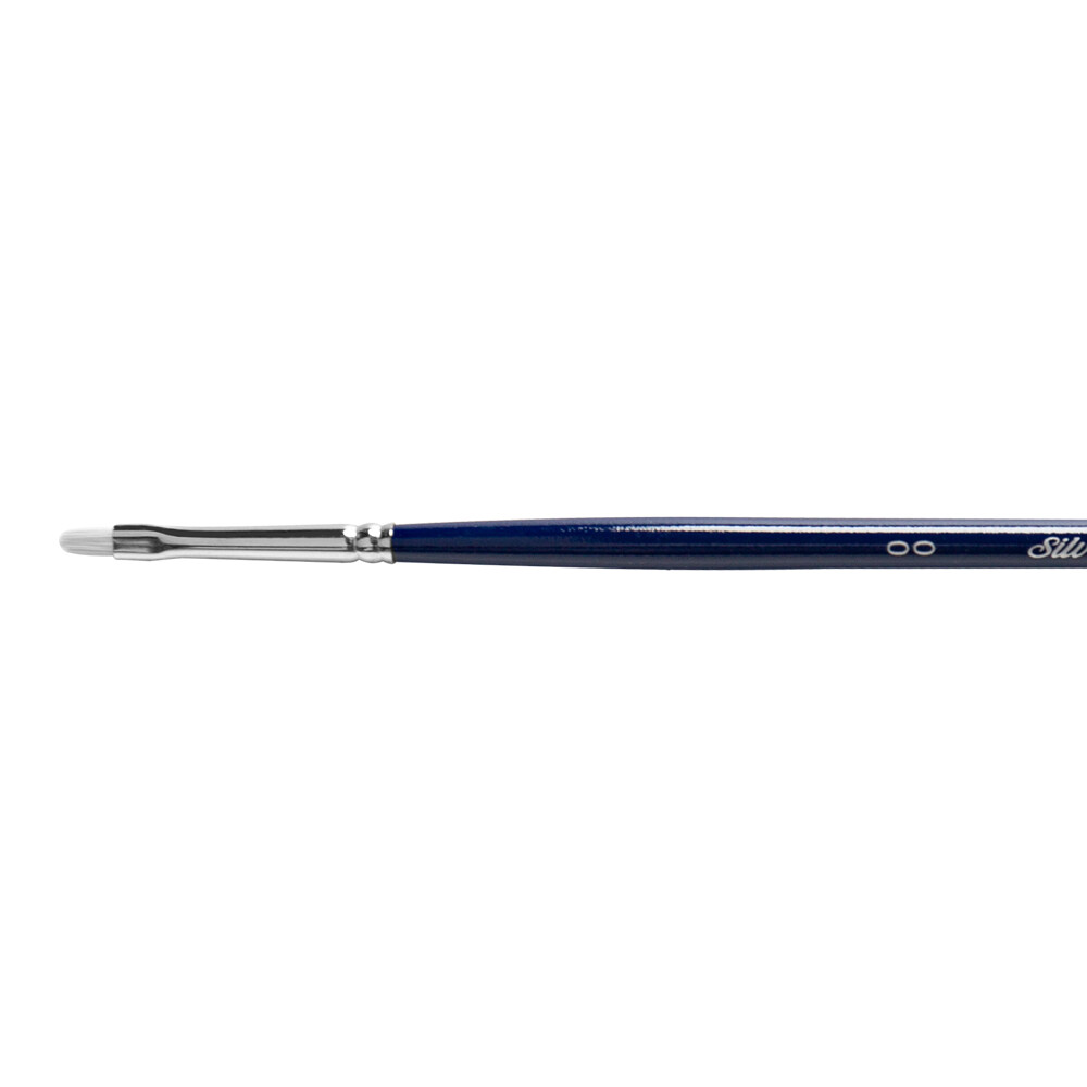 Silver Brush : Bristlon Synthetic Brush : Series 1903 : Filbert : Size 2/0