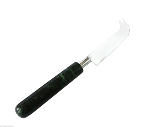 Coltello Formaggio con Manico in Marmo Verde da Cucina White Marble Cheese Knife - Foto 1 di 1
