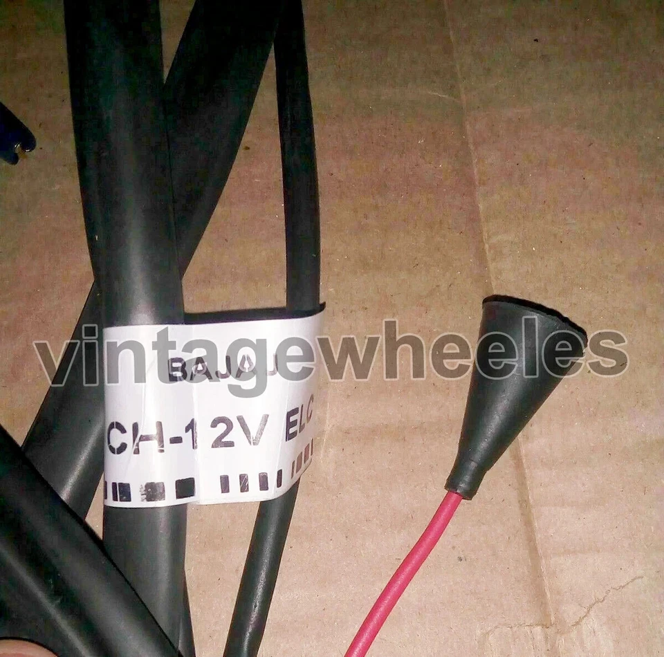 Telar de cableado 12V tipo electrónico apto para Vespa VBB Sprint Rally Foto 2 de 2