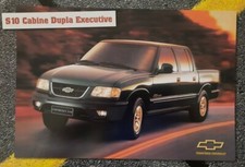Brazilian CHEVROLET S10 CABINE DUPLA EXECUTIVE car brochure 1999 Portuguese text