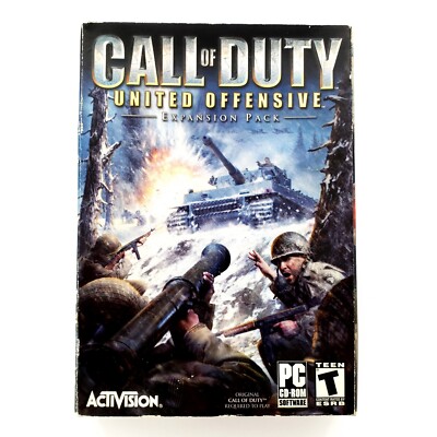 Call of Duty: United Offensive Expansion Pack (PC, 2004) Brand New Sealed