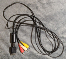 Genuine Sony OEM RCA AV Audio/video Cable For PlayStation PS1 PS2 PS3 6Z