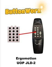 ButtonWorx  Keypad Repair for Ergomotion UOP JLD-2 Bed Remote Control