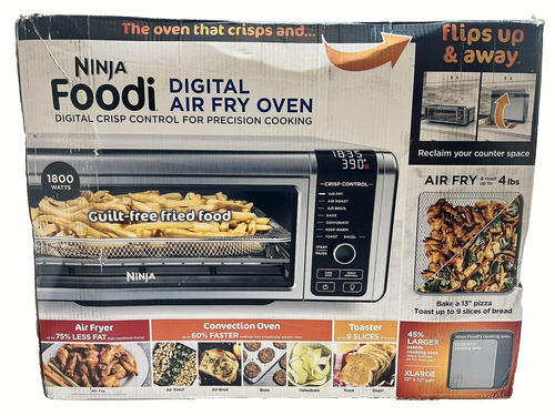 Ninja Digital Air Fry Countertop Oven with 8-in-1 Functionality Model ...