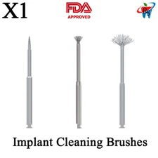 1pcs Peri-Implantitis Debridement Brush Implant Surface Cleaning Dental Threads
