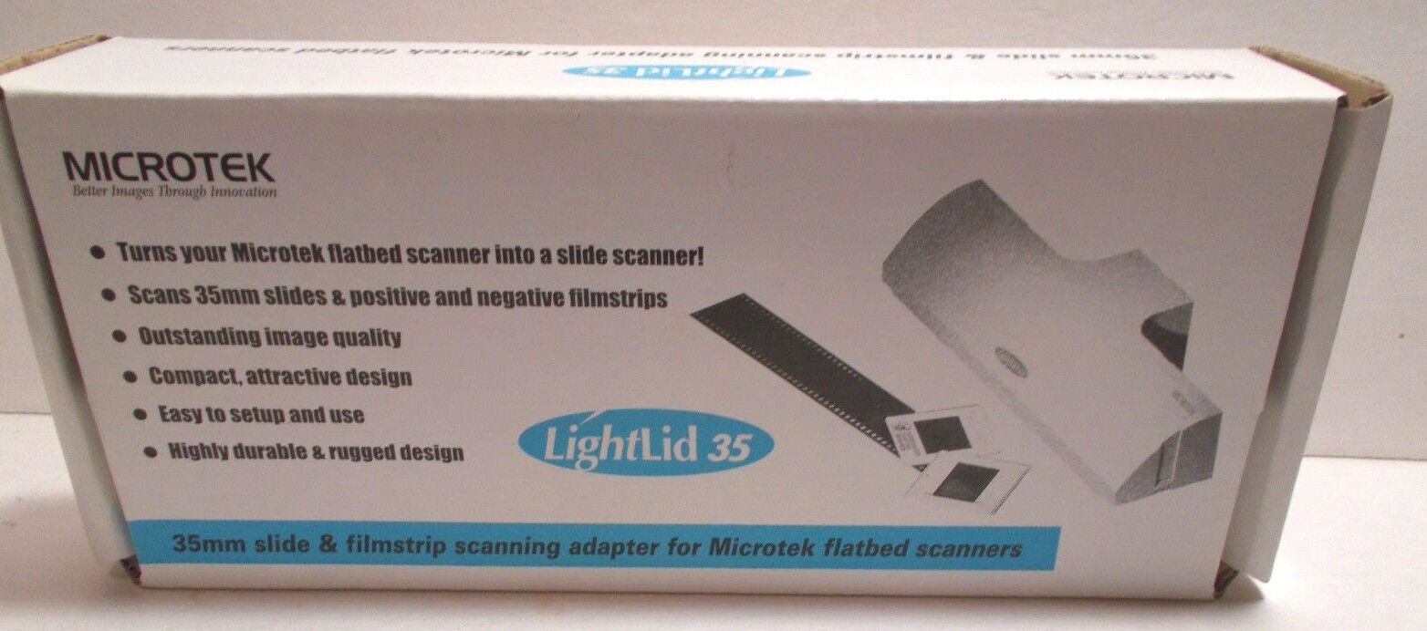  Lightlid by Microtek 35mm slide scanning adapter for Scanner R1