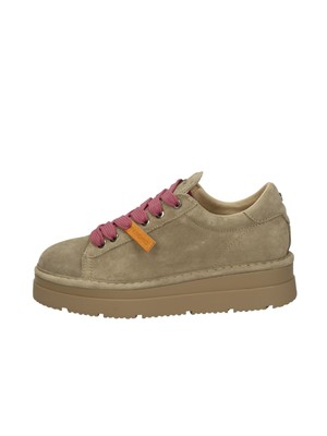 PANCHIC - P89W007-00892174 - P89 LACE-UP SHOE SUEDE MICROFIBRE LINING WALNUT-...