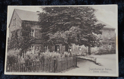 62706 AK Youth Hostel Ostrau Saxon Switzerland Bad Schandau 1930 Local Troop