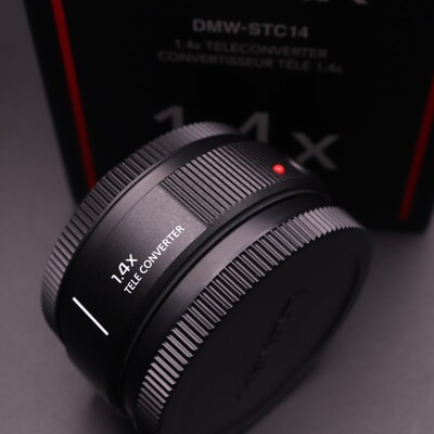 Panasonic DMW-STC14 LUMIX 1.4x Teleconverter Japan [TOP MINT /BOX 