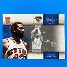 Spencer Haywood 2009-10 Panini Studio Card #118 NBA New York Knicks