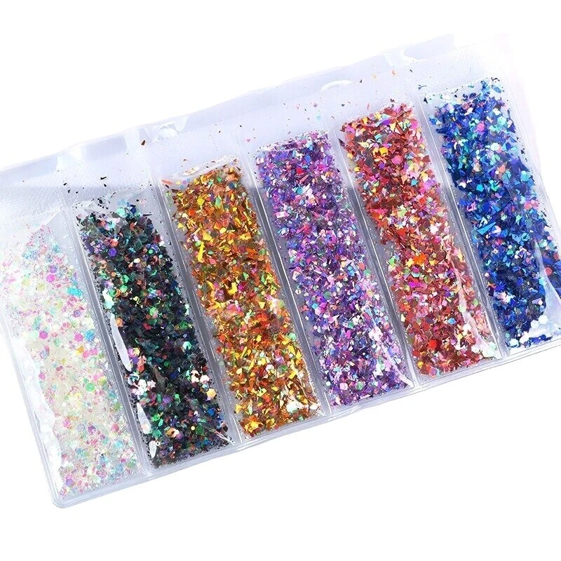 Arte de uñas brillo Born Pretty herramientas de plástico