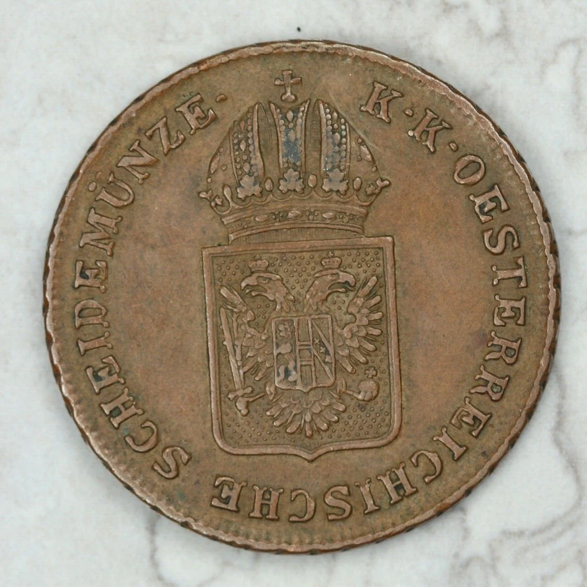 Austrian Empire 1 Kreuzer Coin 1816 A KM# 2113 Austria Franz I One | eBay