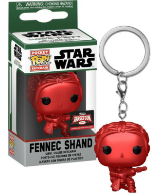 Star Wars Funko POP Keychain Red Fennec Shand Target Limited Edition Exclusive