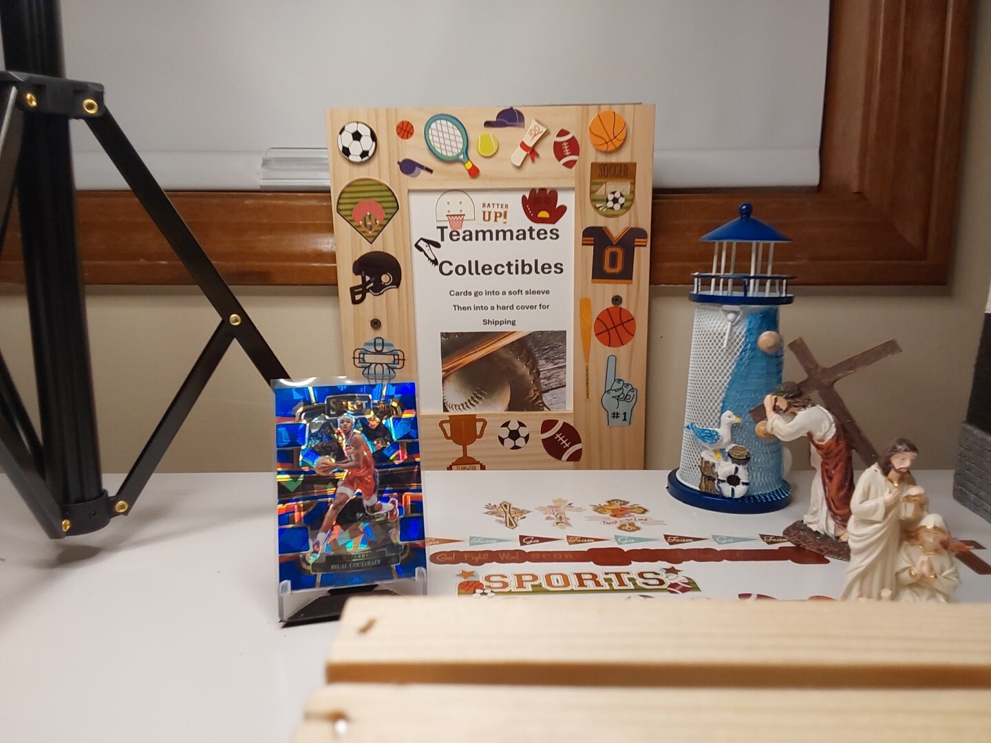 2023-24 Panini Select Basketball #97 Bilal Coulibaly Blue Ice RC