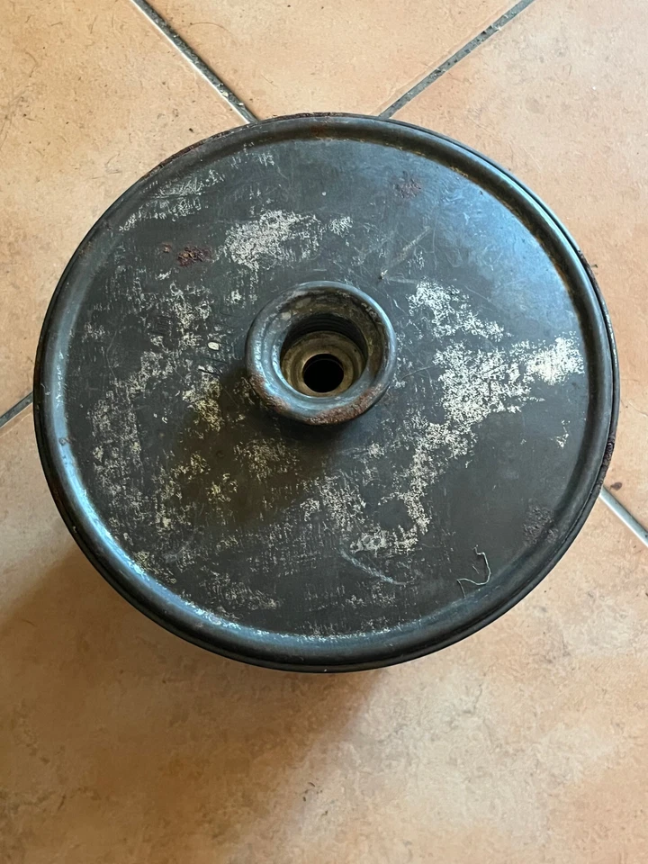 Puddingform - Vintage - Weißblech - gebraucht - Sammelobjekt - Wasserbad - Antik - Bild 2 von 4