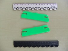 2 Bommelrahmen Inkle Tatting Shuttle Webstuhl Babydecken Wolle &Ouml;ko NEU