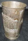 Napoenon  3.5" Tall 2.25" Diameter Metal Pewter or Pot Metal Cup EPMHE Greek — photo 3