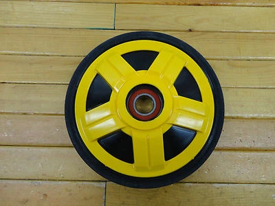 SKI DOO YELLOW PPD OEM 180MM IDLER WHEEL OEM503190342 FITS MOST REV AND XP 08-12