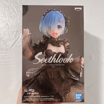 Re:Zero Starting Life Another World Rem Seethlook Maid Dress Figure Doll NIB