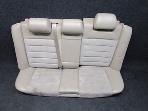LEDER Alcantara Rücksitzbank Rückbank Audi A6 4B Sitze Ausstattung Sitz beige
