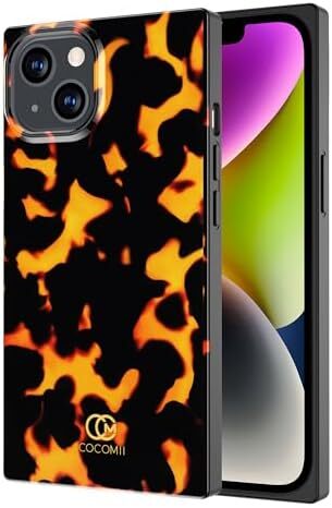 Rectangle Case Compatible with iPhone 14 Plus - Compatible with MagSafe, Luxury,