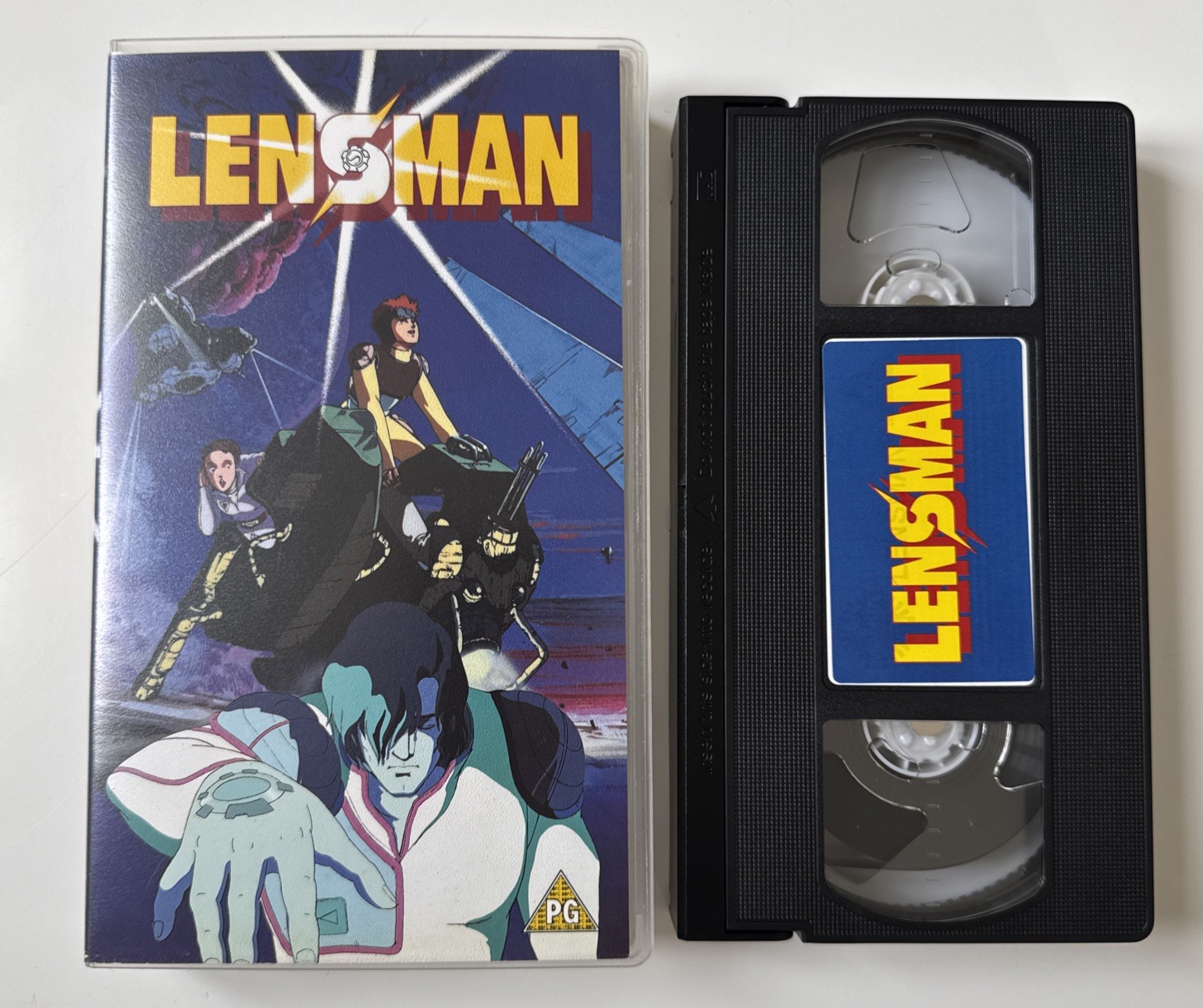 Lensman (1984) - Manga - PAL VHS Video Cassette Tape