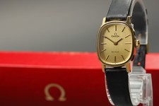 1979 Near MINT/BOX OMEGA De Ville 21mm Manual Gold Women's Vintage Ref.511.0509