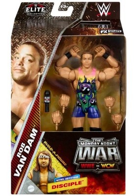 Mattel WWE Monday Night Wars Serie Rob Van Dam mit Zubehör & Build-a-figure