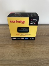 Manhattan AERO A51 4K Wi-Fi Streaming Box, HDMI/Ethernet, Black
