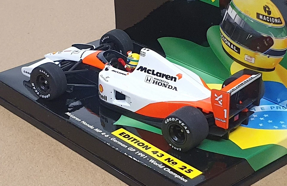Minichamps 1/43 Scale 540 914391 - F1 McLaren Honda MP 4-6 German GP 1991 Senna - Image 2 of 4