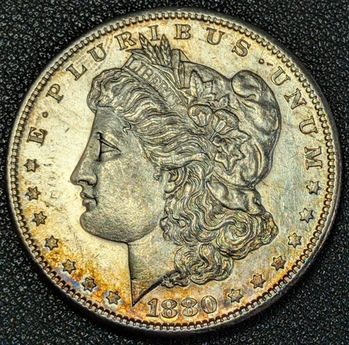 1880-S Morgan Silver Dollar $1 - STUNNING PROOFLIKE W/ LIGHT TONING! Ships Free!