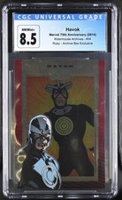 2014 Marvel 75th - HAVOK #34 - RUBY Archive Box Exclusive 47/50 - CGC 8.5