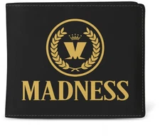 Madness - Rocksax - Madness - Badges Logo - Premium Wallet With Coin Pocket [New