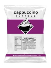 Cappuccino Supreme 1.2 lb bag Sugar Free French Vanilla Lb Pack of 1 