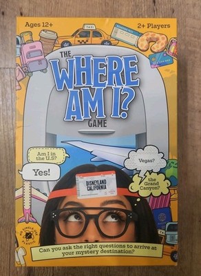 NEW SEALED The Where Am I? Game Professor Puzzle Brand 2+ Players 12+ Age